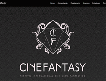 Tablet Screenshot of cinefantasy.com.br